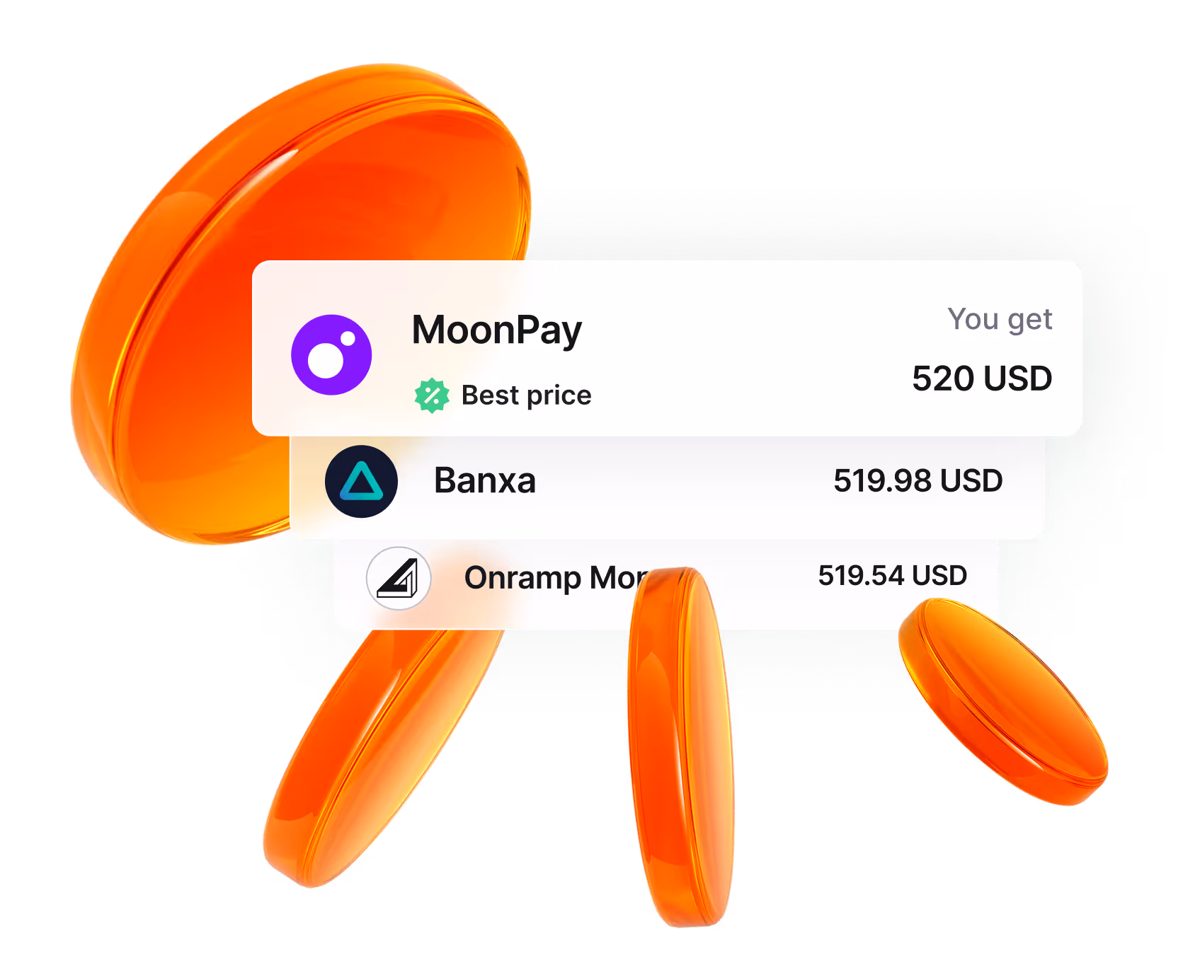 Onramper expansive network