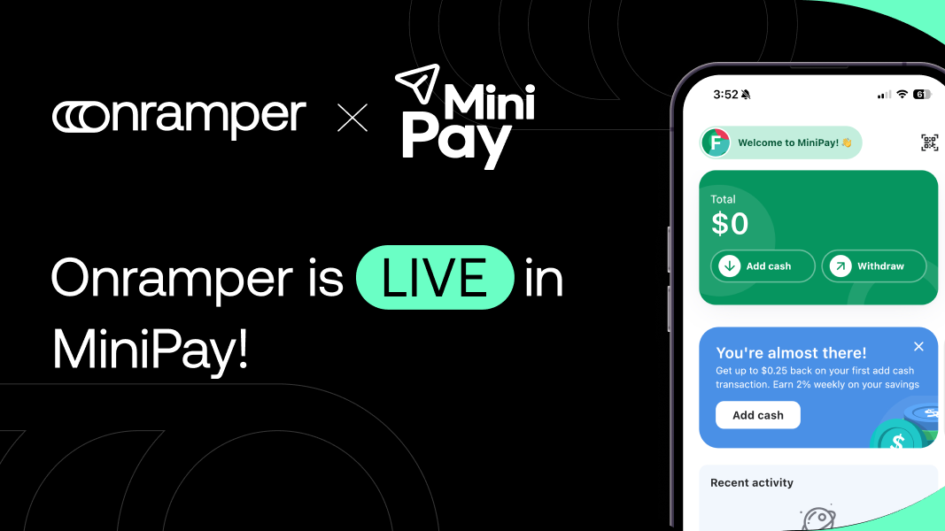 Onramper Partners with Opera’s MiniPay to Expand Global Access to Stablecoins 